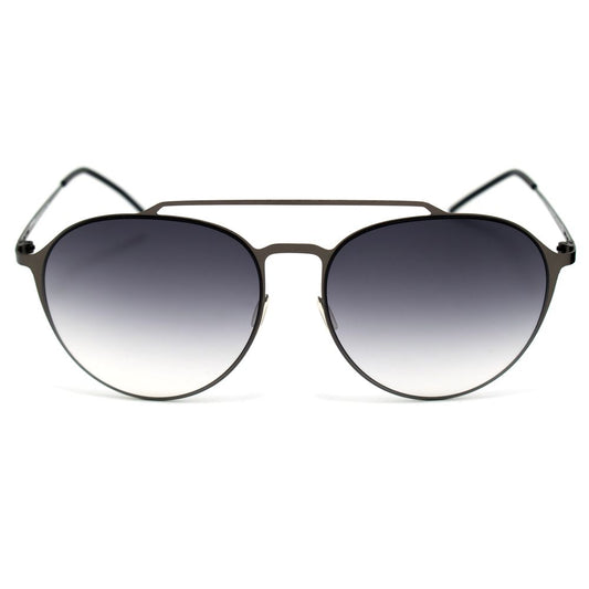 Italia Independent Graue Metall-Sonnenbrille