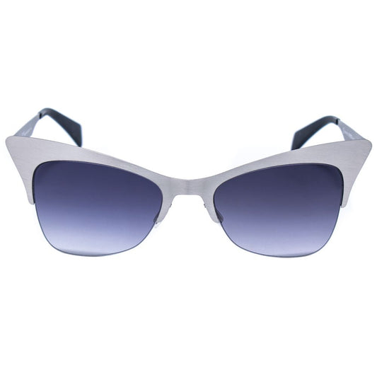 Italia Independent Silberne Metall-Sonnenbrille