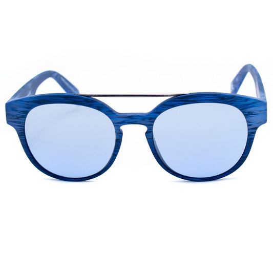 Italia Independent Blaue Acetat-Sonnenbrille
