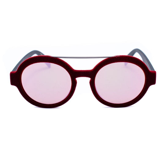 Italia Independent Bordeaux Acetat-Sonnenbrille