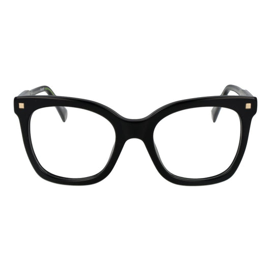 Polaroid Schwarze Acetat-Brille (Gestell)