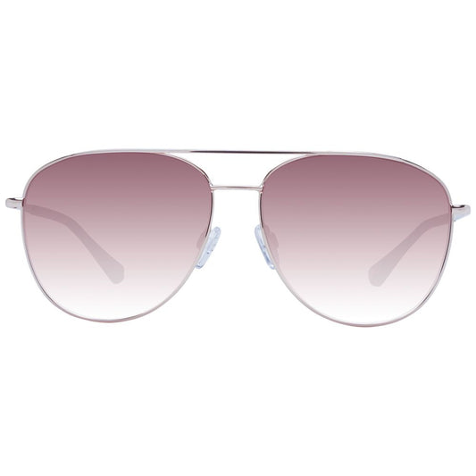 Ted Baker Sonnenbrille aus Roségold-Metall