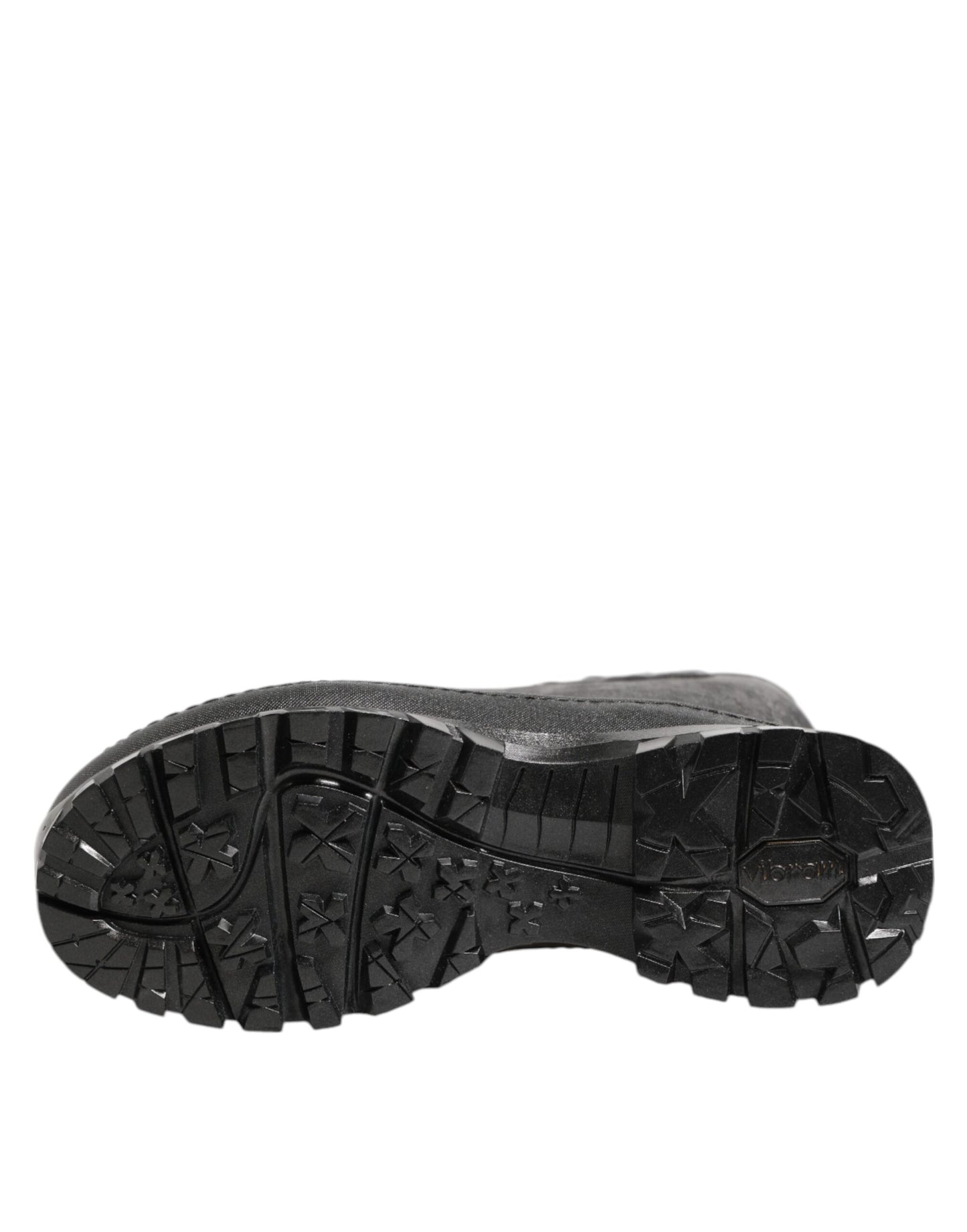 Dolce & Gabbana Metallic Schwarz Pull On Regen Stiefel Männer Schuhe