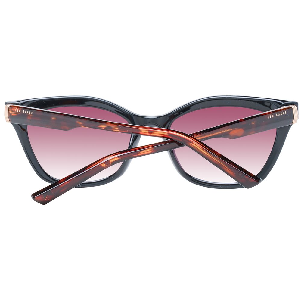 Ted Baker Schwarze Sonnenbrille aus Cellulose-Propionat