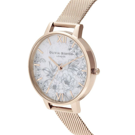 Olivia Burton Bunte Edelstahl-Dress-Watch