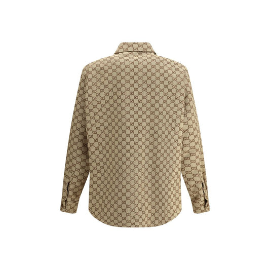 Gucci Braune Baumwolljacken und -mäntel