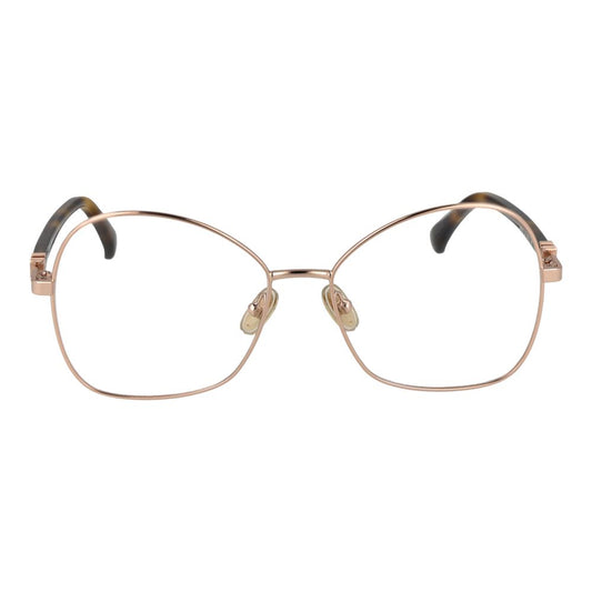 Max Mara Brille mit roségoldenem Metallrahmen