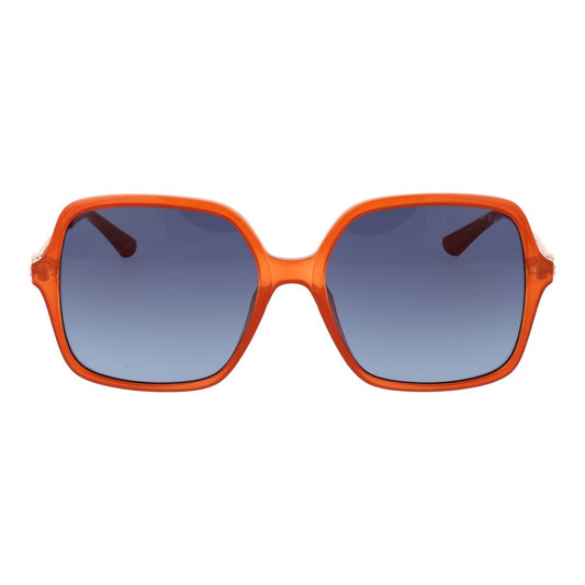 Guess Orangefarbene Sonnenbrille aus Kunststoff