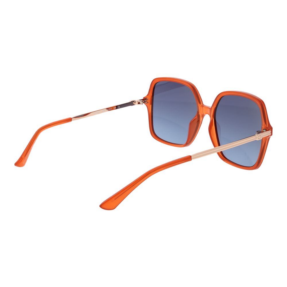 Guess Orangefarbene Sonnenbrille aus Kunststoff