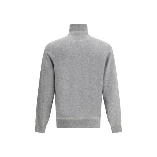 Brunello Cucinelli Grauer Kaschmir-Pullover