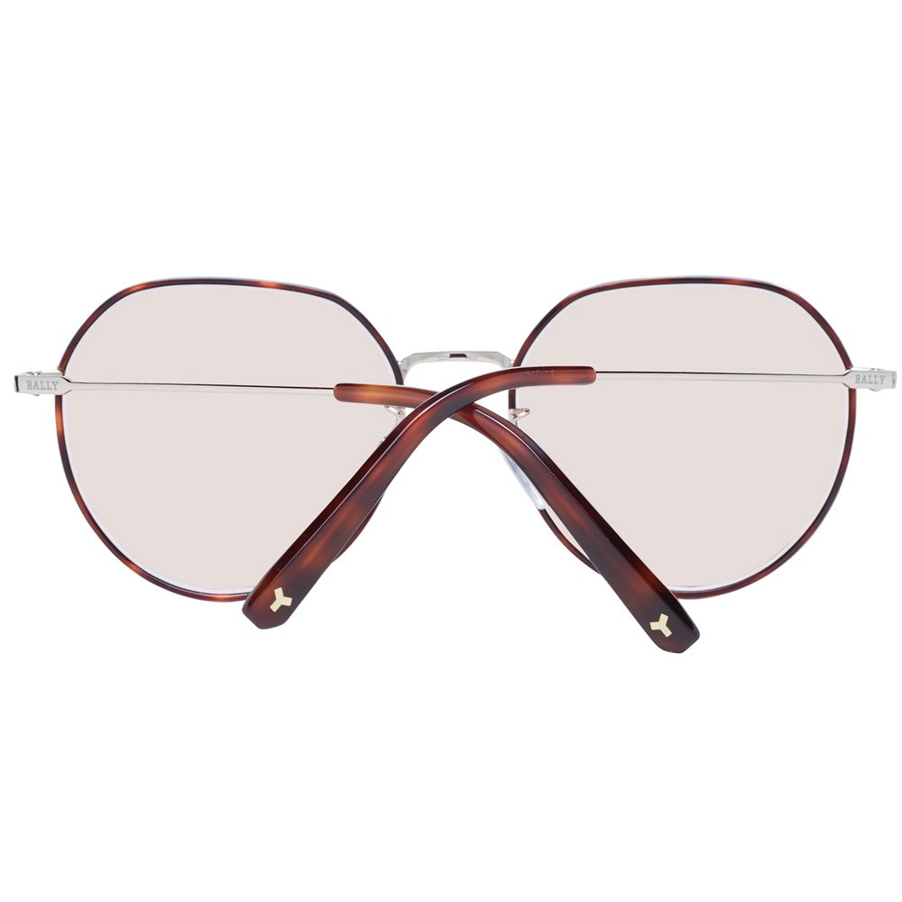 Bally Braune Metall-Sonnenbrille