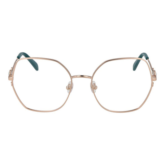 Emilio Pucci Brille mit roségoldenem Metallrahmen