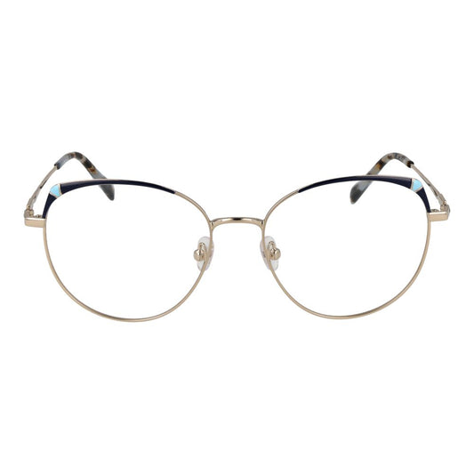 Emilio Pucci Goldene Metallbrille (Gestell)