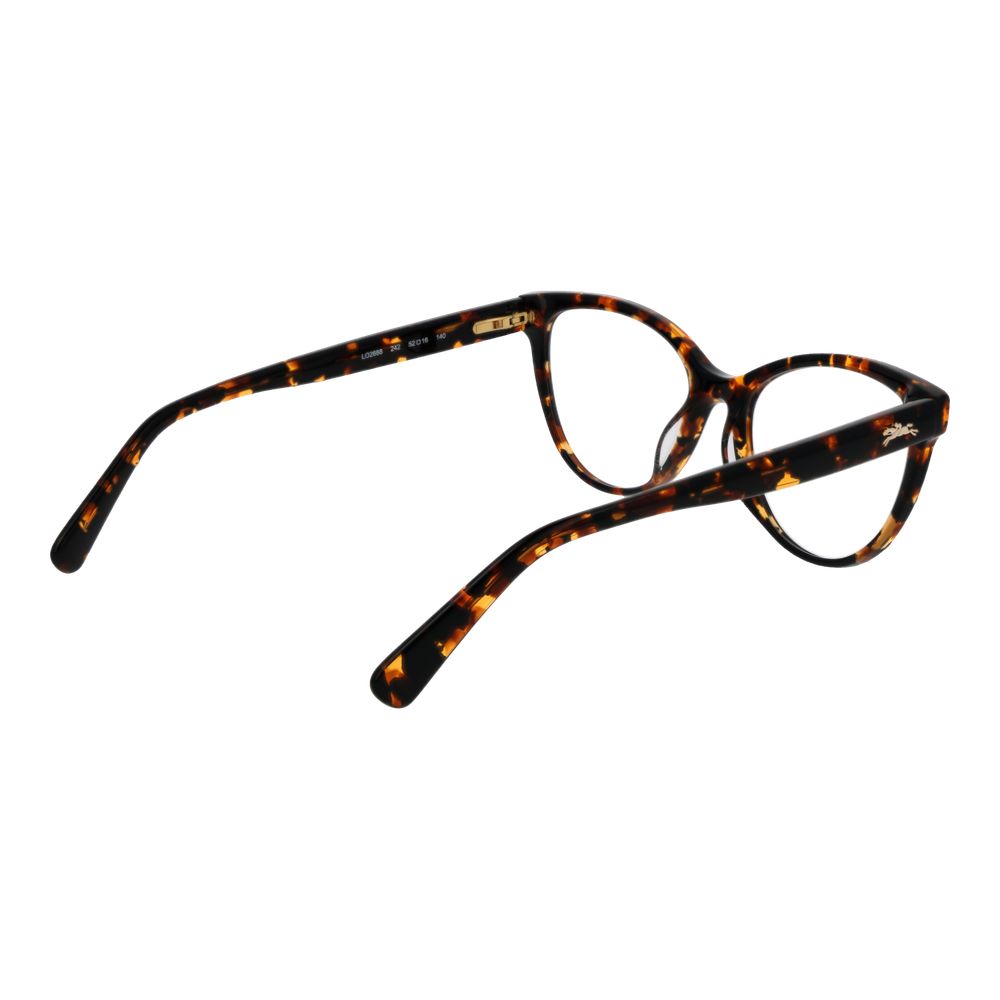 Longchamp Braune Acetat-Brille (Rahmen)