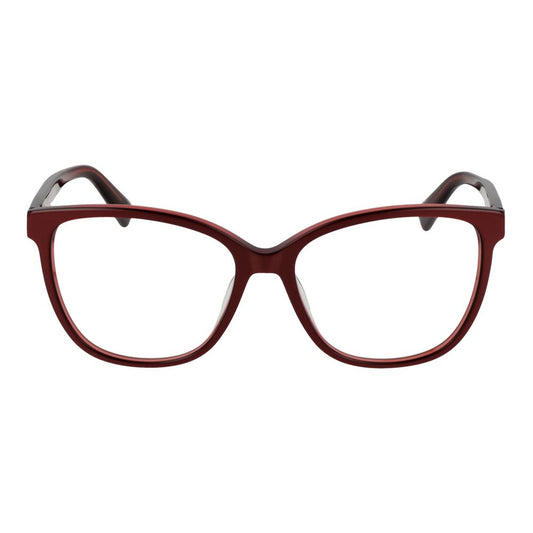 Longchamp Rote Acetat-Brille (Gestell)