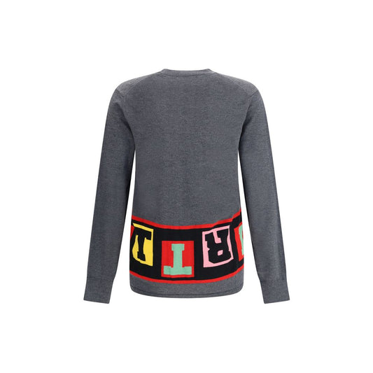 Comme Des Garçons Graues Marabu-Sweatshirt