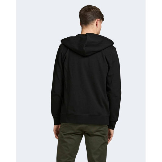 Jack Jones Schwarzer Baumwoll-Hoodie