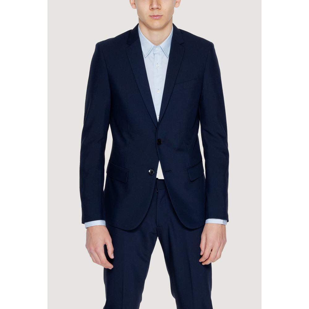 Antony Morato Blauer Polyester-Blazer