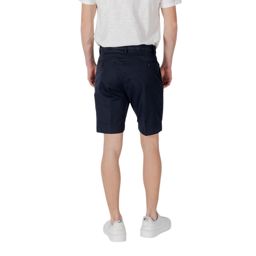 Antony Morato Blaue Baumwoll-Bermuda-Shorts