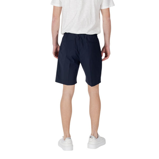 Antony Morato Blaue Polyester-Bermuda-Shorts