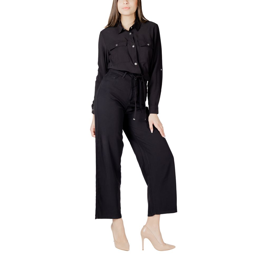 Only Schwarze Viskosebluse