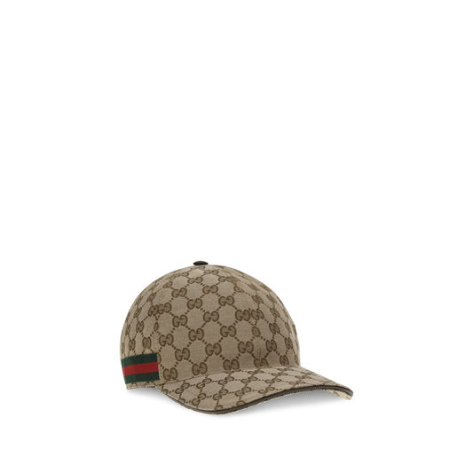 Gucci Beige Baumwoll-Kappe (Baseball-Mütze)
