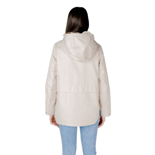 Street One Beige Baumwolle Parka