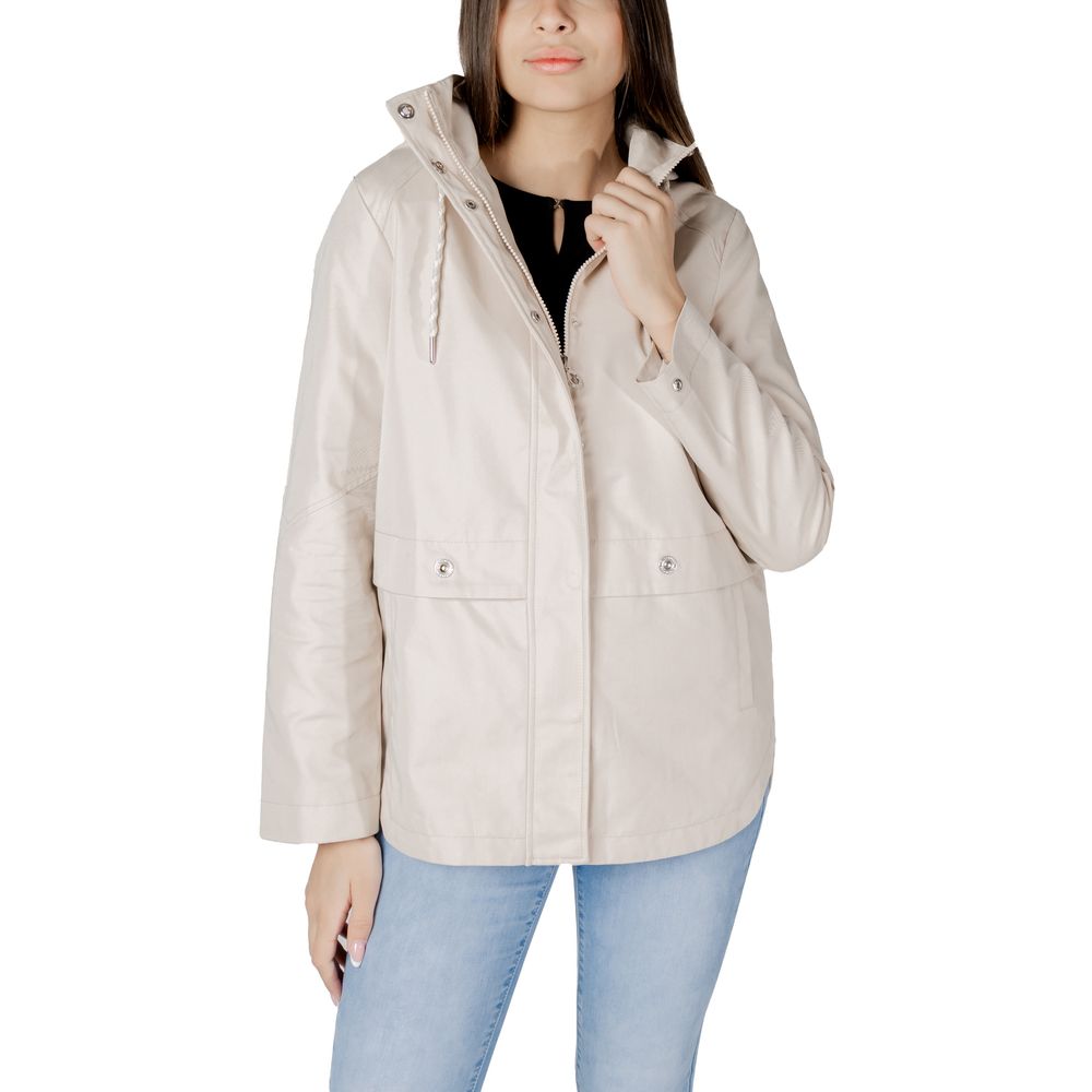 Street One Beige Baumwolle Parka