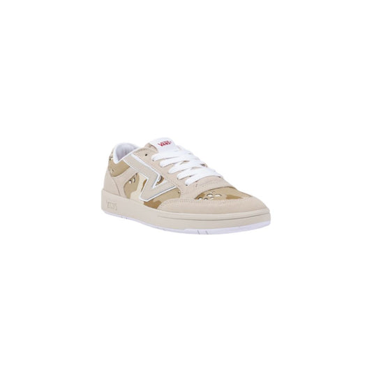 Vans Beige Wildleder-Sneaker mit niedrigem Schaft
