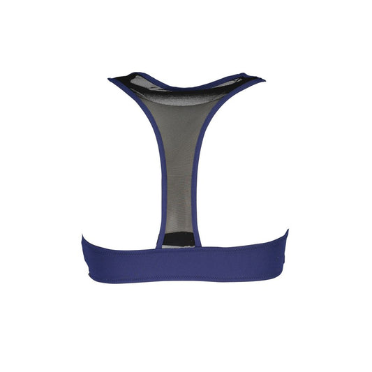 Karl Lagerfeld Blaue Elastan-Badebekleidung