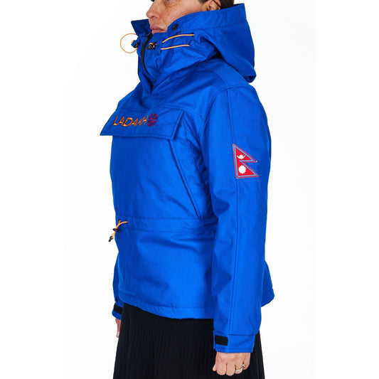 Ladakh Damenjacke aus Polyester in Blau