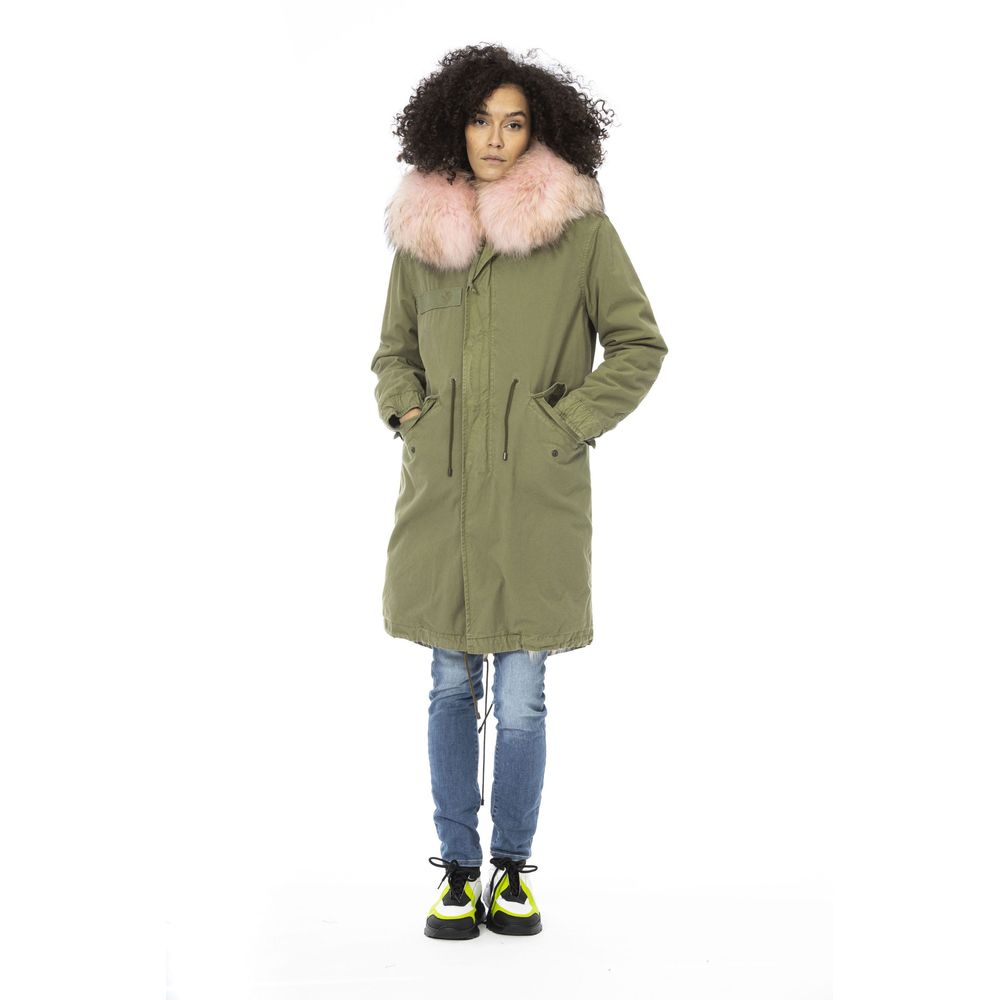 Mr&Mrs Italy Baumwollparka für Damen im Army-Look