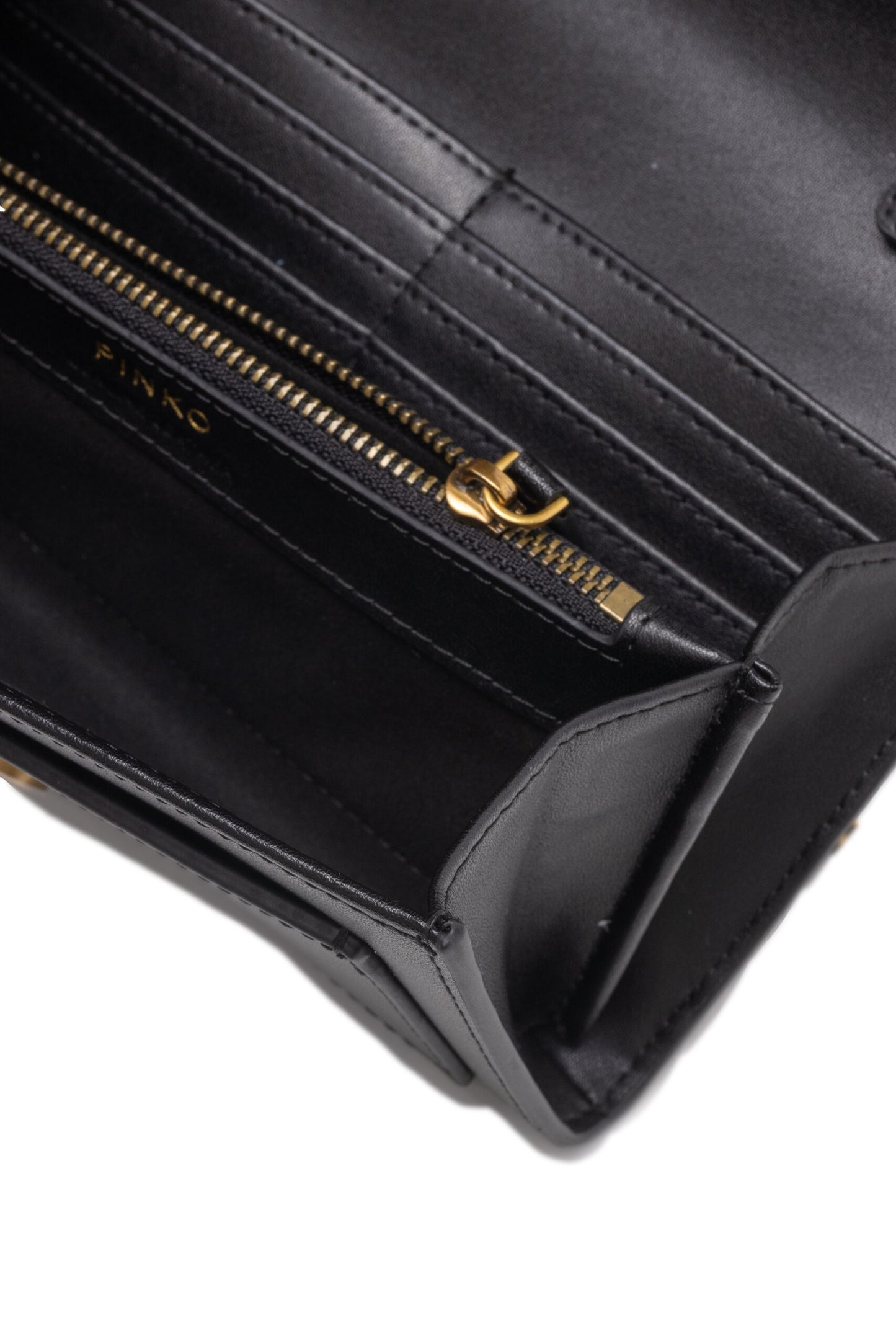 PINKO Schwarz Mini Love Tasche One Simply