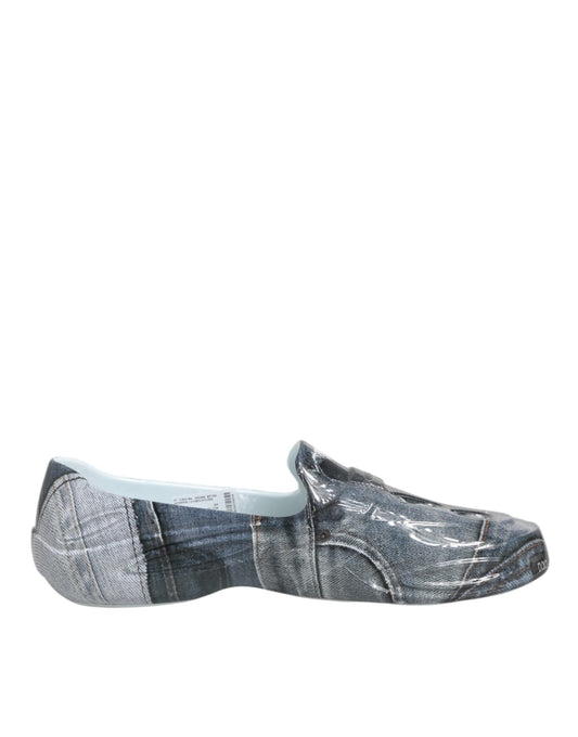 Dolce & Gabbana Multicolor Gummi Männer Low Top Turnschuhe Schuhe