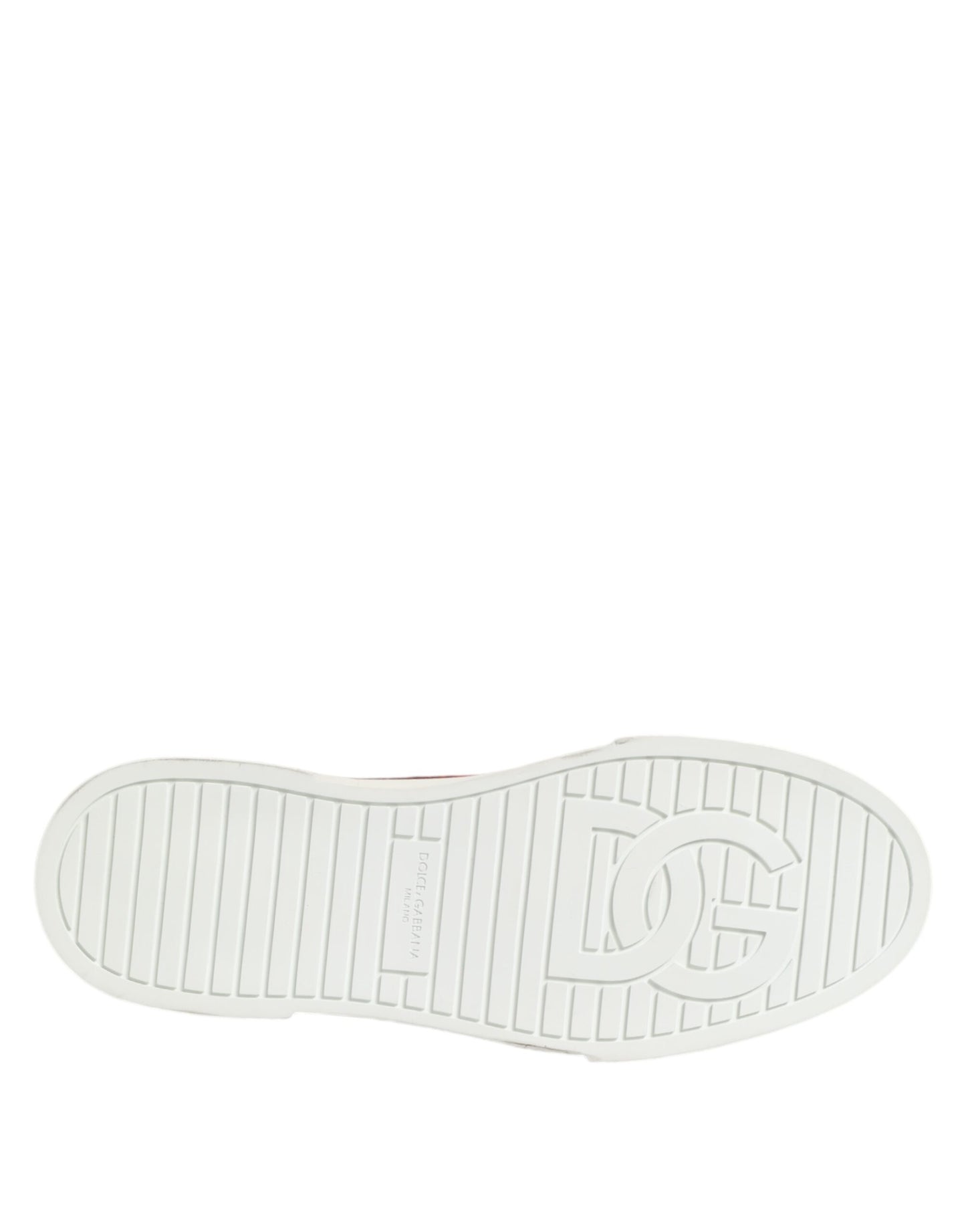 Dolce & Gabbana Multicolor Baumwolle High Top Männer Turnschuhe Schuhe