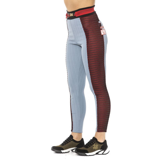 Mr&Mrs Italy Leggings aus hellblauer Baumwolle für Frauen