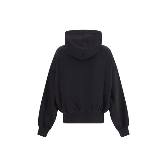 Dolce & Gabbana Baumwoll-Sweatshirt in Schwarz