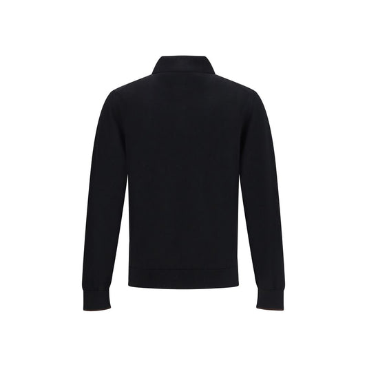 Cruna Schwarzer Woll-Sweatshirt