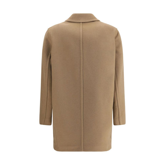 Max Mara Beiger Wollmantel aus Fleece