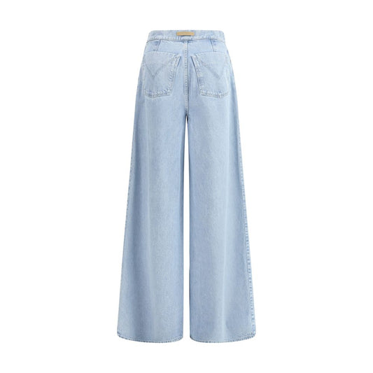 Max Mara Hellblaue Baumwolljeans aus Denim