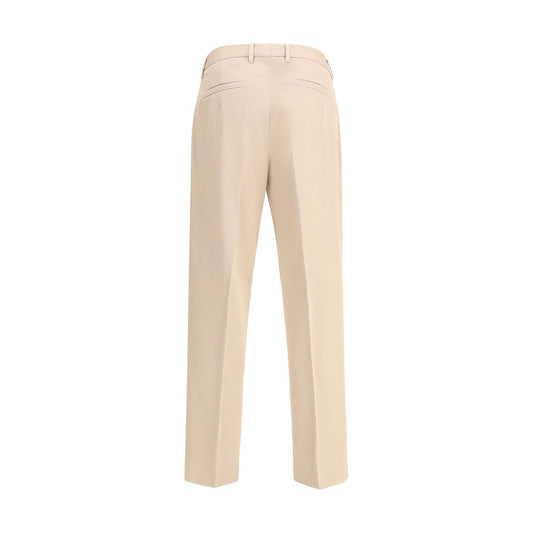 ZEGNA Beige Baumwoll-Hose