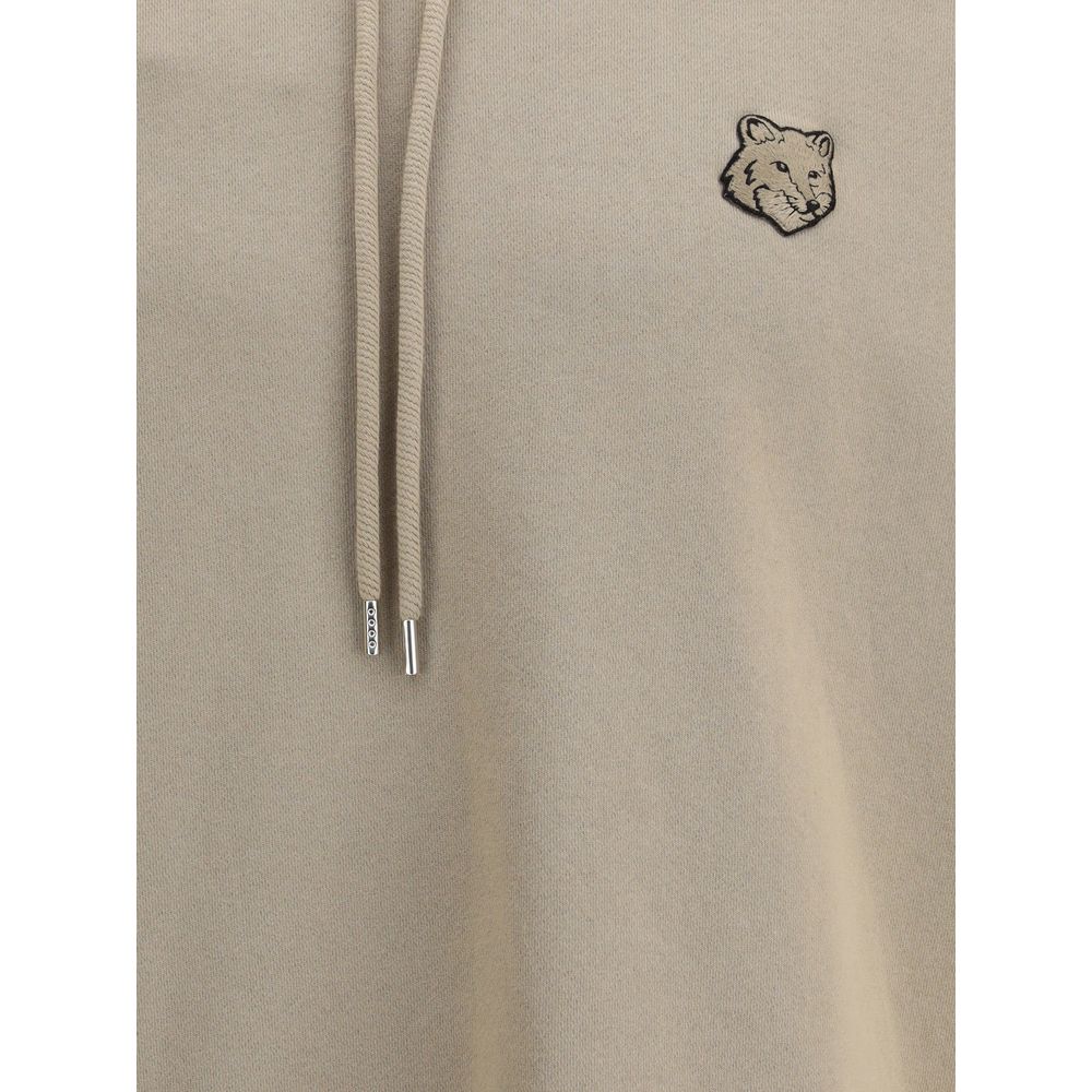 Maison Kitsuné Beiger Baumwoll-Sweatshirt