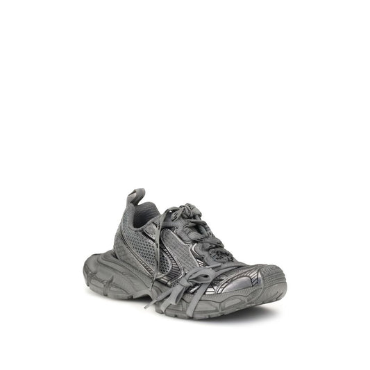 Balenciaga Graue Polyurethan-Sneaker im Chunky-Stil