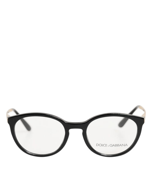 Dolce & Gabbana Schwarze Cat-Eye-Brille aus Azetat