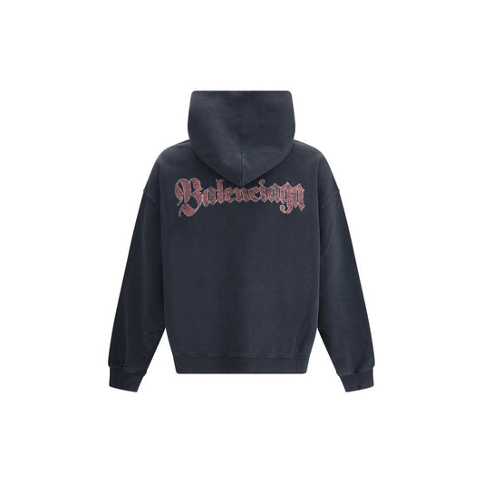 Balenciaga Schwarzer Baumwoll-Sweatshirt