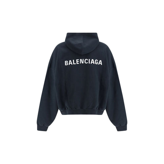 Balenciaga Schwarzer Baumwoll-Sweatshirt
