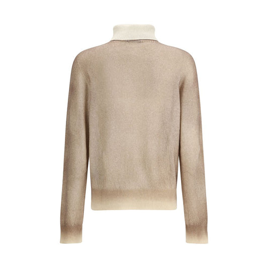Aragona Cashmere Brauner Kaschmir-Rollkragenpullover