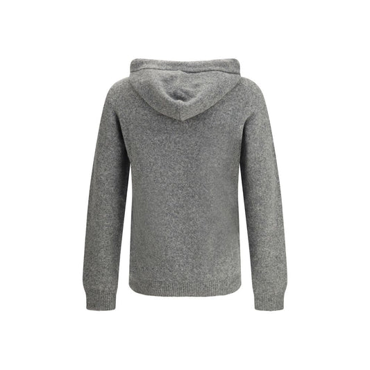 Roberto Collina Grauer Kaschmir-Hoodie
