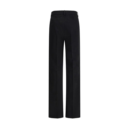 Max Mara Schwarze Kamelhaar-Hose im Casual-Stil