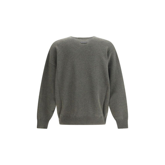 Fear Of God Schwarzer Woll-Sweatshirt aus Fleece